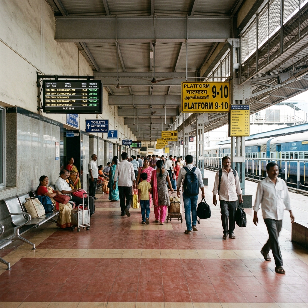 Railway Station App Mode